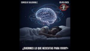 Portada del episodio ¿Realmente duermes lo que necesitas para vivir? – Consejos Saludables (05-03-2025)