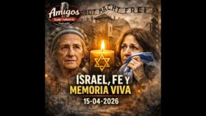 Portada del episodio Supervivientes del Holocausto hablan: Israel, fe y memoria viva – Amigos (15-04-2026)