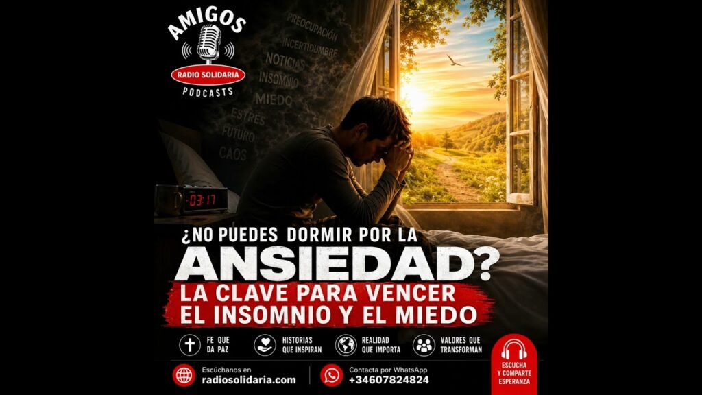 Imagen del programa ¿No duermes? Dios conoce tu noche | Fe, esperanza y testimonios que sanan en Radio Solidaria
