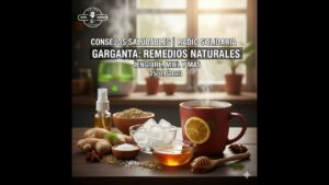 Portada del episodio Remedios naturales efectivos para aliviar la amigdalitis – Consejos Saludables (25-09-2023)