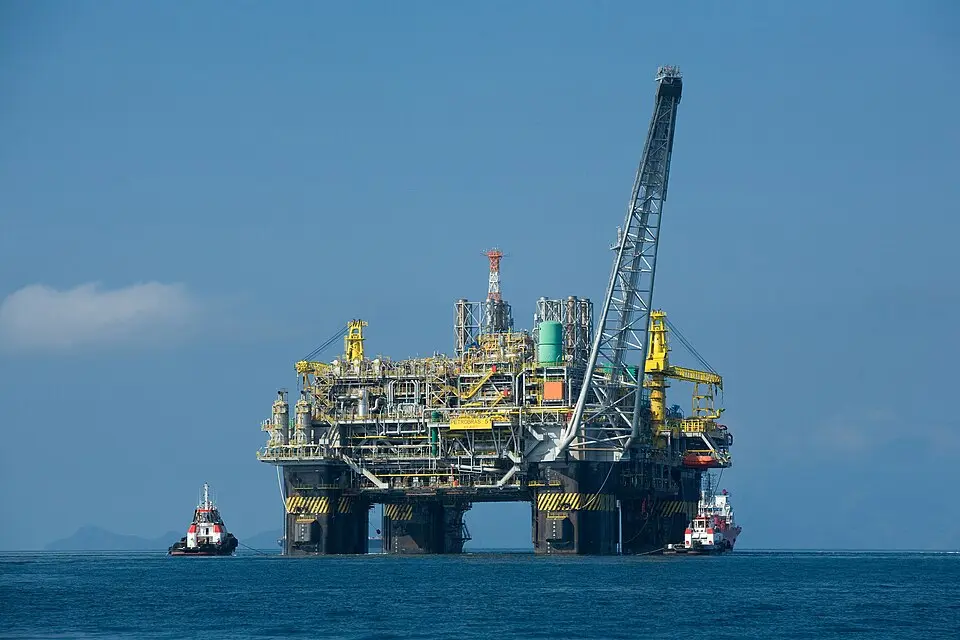 Plataforma de petróleo venezolano