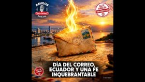 Portada del episodio Amigos: Día del Correo, Ecuador y una fe inquebrantable