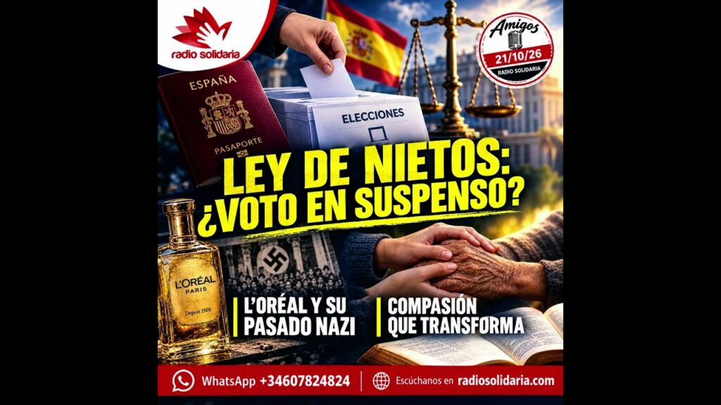 Amigos: la ley de nietos, el voto en suspenso y la fe que transforma
